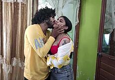 Horny Indian College Girl Enters Bedroom for Boyfriend's Big Cock Ride