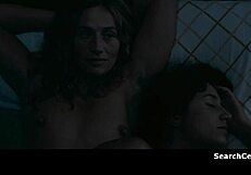 cecil de france topless handjob tease in summertime scene