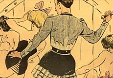top twenty vintage erotic drawings from antique retro collections
