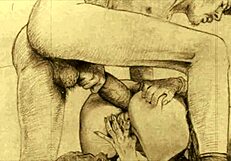 top twenty vintage erotic drawings from antique retro collections