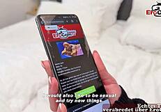 erocom date turns hot as german student arina wolf gets fucked pov after interview