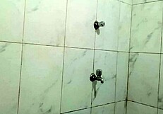 Big ass Asian girlfriend moans in bath craving creampie from her man