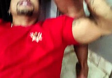Hottest Brazilian BBW pressed hard anal lubed and pounded!