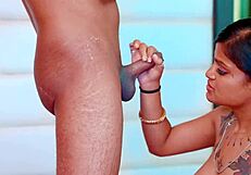 newlywed bhabhi tempts devar for rough bed doggystyle pussy fuck