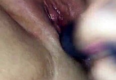 i love this ridged dildo stretching my sloppy wet bbw cunt