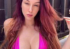 Italian Milf Artemisia Love Bounces Big Tits Outdoor Smoking Fetish Compilation