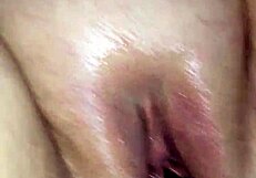 i love this ridged dildo stretching my sloppy wet bbw cunt