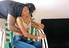 University Friend Visits Horny Skinny Whore Begs Bent Over Pussy Fuck Raw!