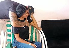 University Friend Visits Horny Skinny Whore Begs Bent Over Pussy Fuck Raw!