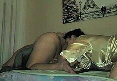 my stepsister begs for rimjob on me then prostate massage