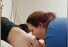 Homemade Halloween Milf Mommy Chokes on Deepthroat Face Fucking from Cheating Bbw Husband