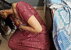maid pinky bends over showing ass while cleaning then gets doggystyle pounded hard