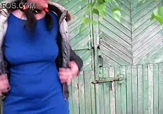 i watch milf soak her jeans pissing shaved pussy in public garden