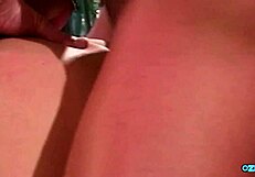 i can't believe this fake titted bitch got her ass pussy and mouth all stuffed with huge cocks double penetrated rough.