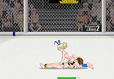 i watch princess mimi vs lena in intense ring catfight wrestling showdown