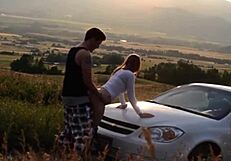 Risky public blowjobs, cumshots, and dirty amateur fucks outdoors