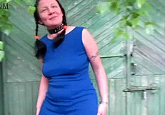 i watch milf soak her jeans pissing shaved pussy in public garden