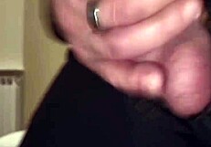 Elegant dress girl explodes with cum after endless handjob and deep cock sucking!