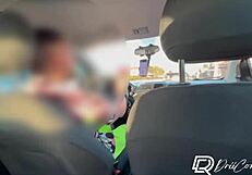 Uber Driver Convinced Me for Motel Fuck and Creampie in My Pussy!!