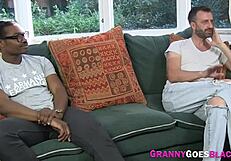 Mature Granny Pornstar Takes Hardcore Anal from Interracial Cock