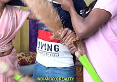what if indian stepmom sneaks quick pussy fuck with stepson?