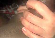 NO WHITE BOYS HERE SHE CUMS HARD FOR HER BLACK MASTER'S MONSTER COCK