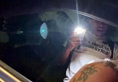Lil D Pounds Christmas Gift Big Ass Sloppy in Car Ride