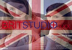 Hey these two british teens in uniforms race to masturbate and see who orgasms first