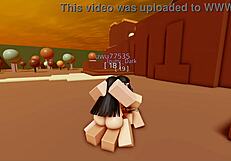 doing a hot trio with my roblox friends sounds fun