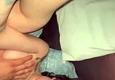 Street amateur takes monster cock deep in tight ass anal pounding