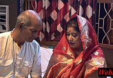 Indian housewife gets guru ji's dirty sex treatment roleplay