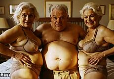 my wild granny fantasy explodes into real group fun