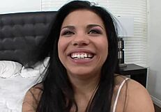 curvy latina's fat ass takes monster cock creampie deep