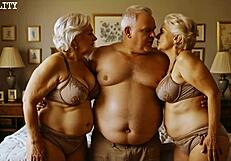 my wild granny fantasy explodes into real group fun