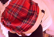 japanese stepmom stuck again, begging for that bent over doggy help