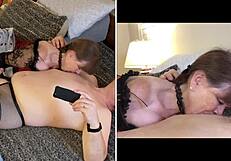 Granny Bijou Moans Wild, Deepthroats Fat Cock Like A Croat Slut Cougar