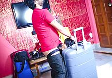 Desi Indian Virgin Stepdaughter Fucked Hard by Stepdaddy Alone at Home
