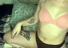 quirky slim thick amateur squirts after giant buttplug ass stretch