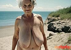classy plump granny with huge saggy tits fulfills nun fantasy in church