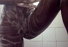 i look best soapy wet in shower tight pussy masturbation homemade