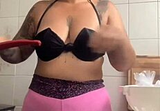 Hey hubby friend, dinner's ready but my pussy's the real halloween treat??