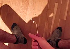 watch massive gym handjob cumshot monster cock compilation