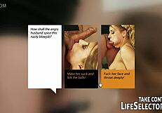 fury boils as husband stretches holes humiliates with massive cock