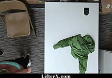 Teen Lifter Bends Over, Explains Theft While Stripping Stolen Goods