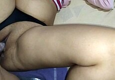 brunette wife wet pussy eaten and fucked hard homemade couple ass play natural tits bouncing