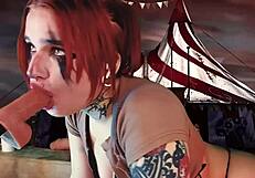 feel my redhead cosplayer deepthroat passion down your throat?
