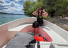 luna doll pussy destroyed by handsome black guy big cock boat