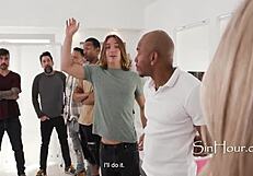 cpr class turns into nasty student orgy bang with tommy pistol!