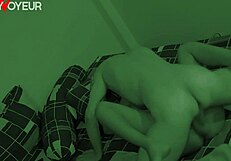homemade voyeur catches busty asian babe fucked hard by white cock