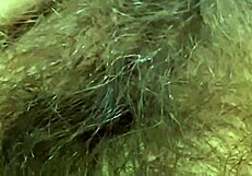 giant hairy clit throbs in extreme close-up orgasm